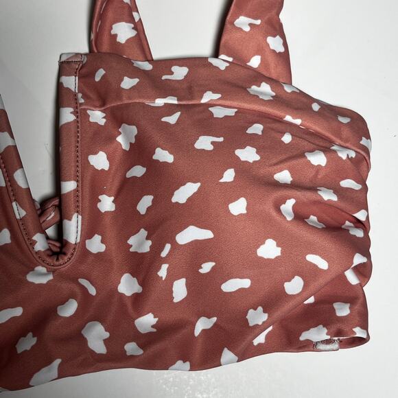 Two Piece Corset High Waist Swimsuit New S - Picture 4 of 9